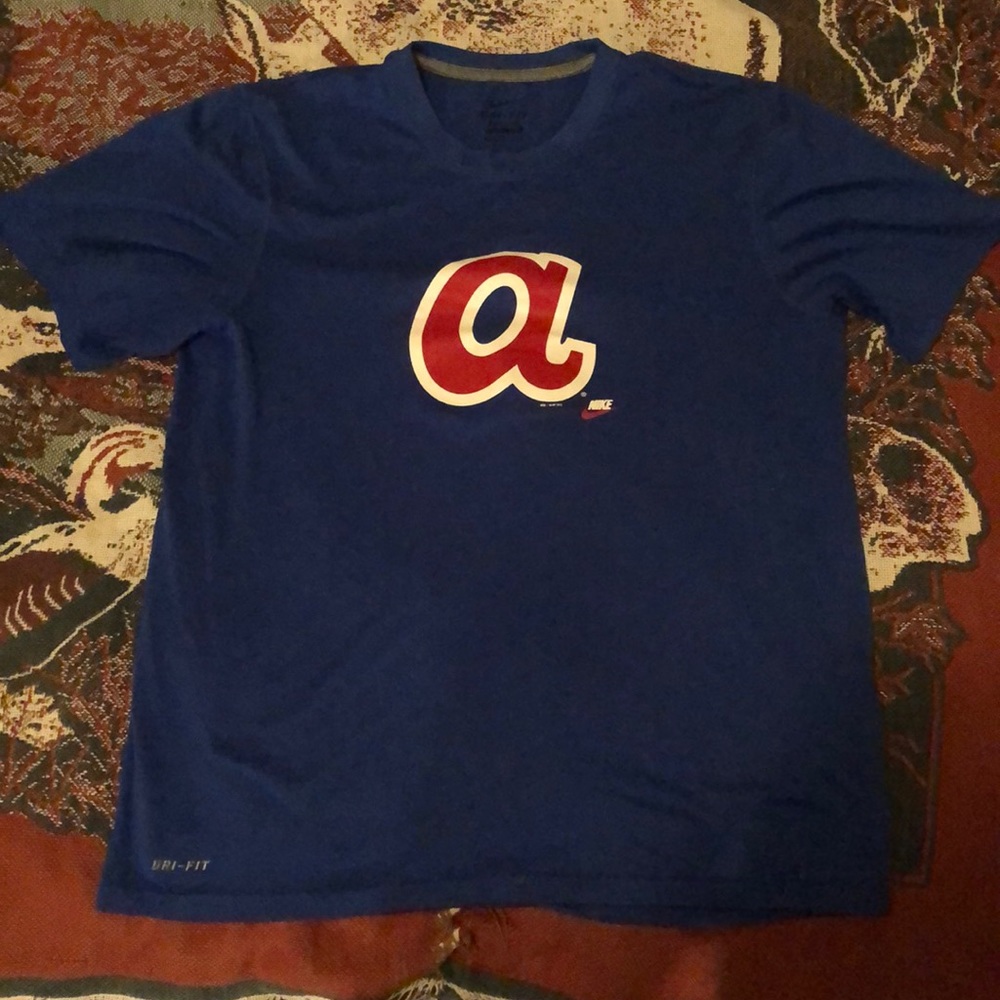 Atlanta Braves Retro “a” Nike Dri-Fit